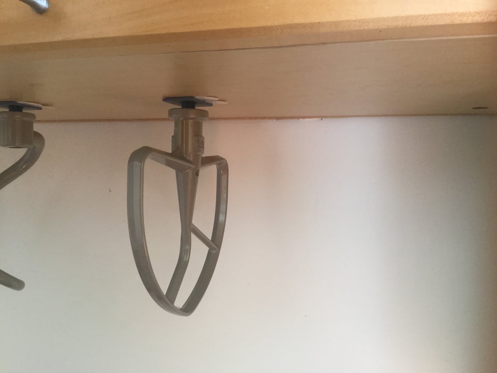 Kitchenaid Mixer Attachment Holder. by emoses Download free STL model