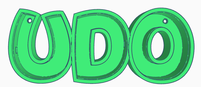 UDO LED- Namenslampe (Name lamp)