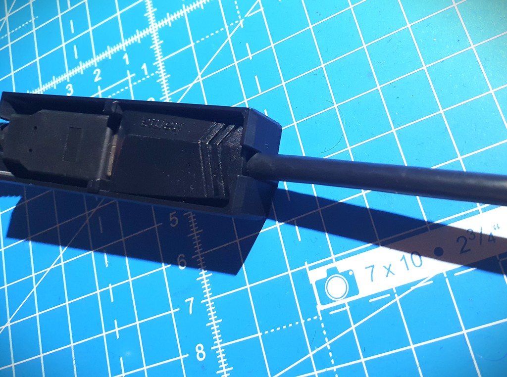 Case for USB extension cable plug 3D model by MRV
