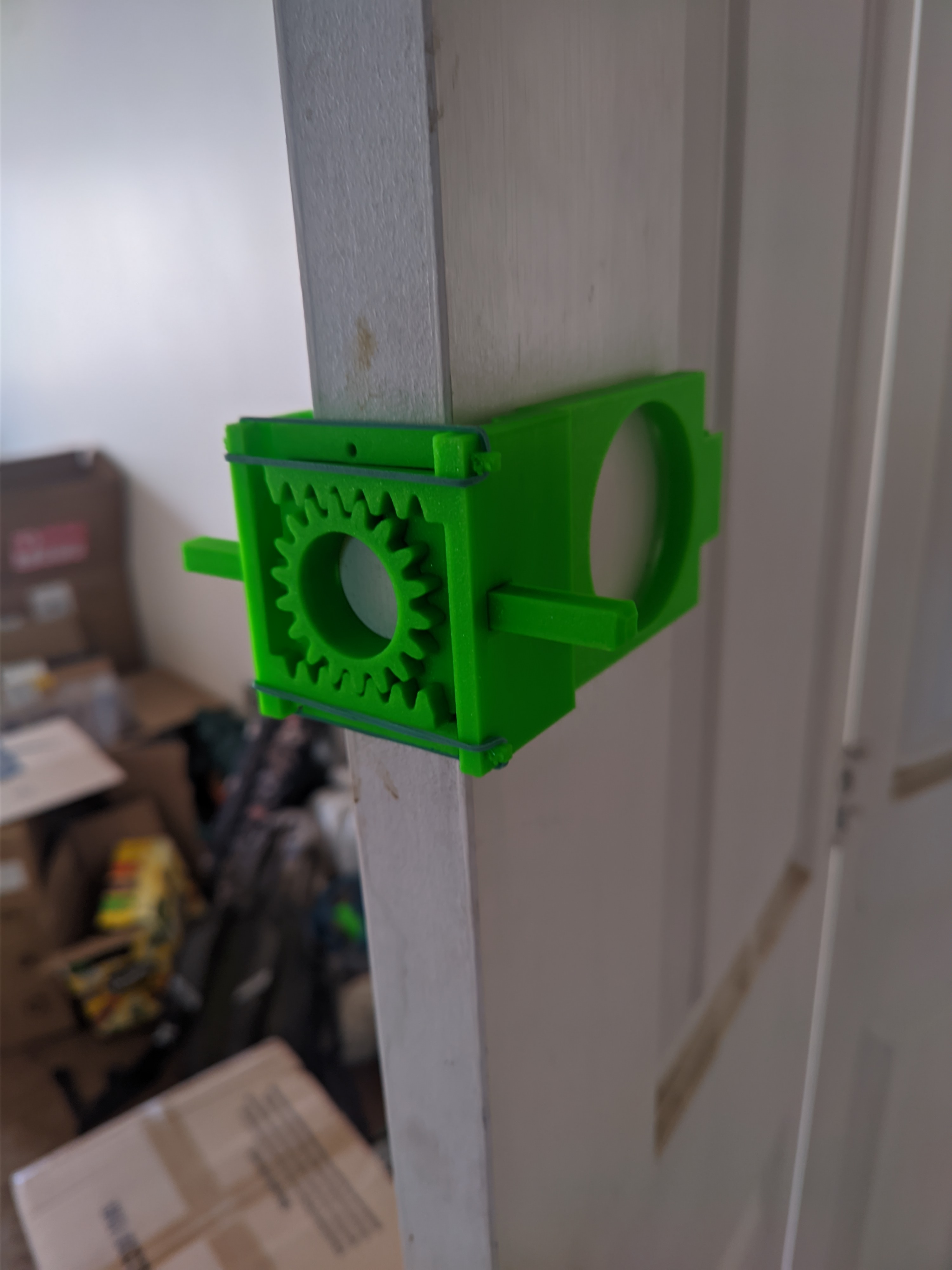 Locksmith door jig Adjustable width self centering 2 3/8" and 2 3/4