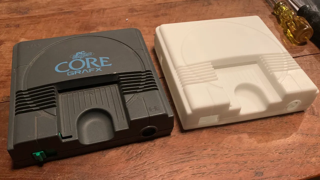 NEC CoreGrafx (PC Engine) Replacement Shell by RetroGameRevival