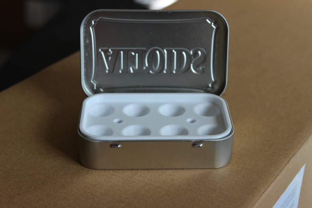 Altoids Tin (Altoid Tin) Water Color Palette with Brush Stand