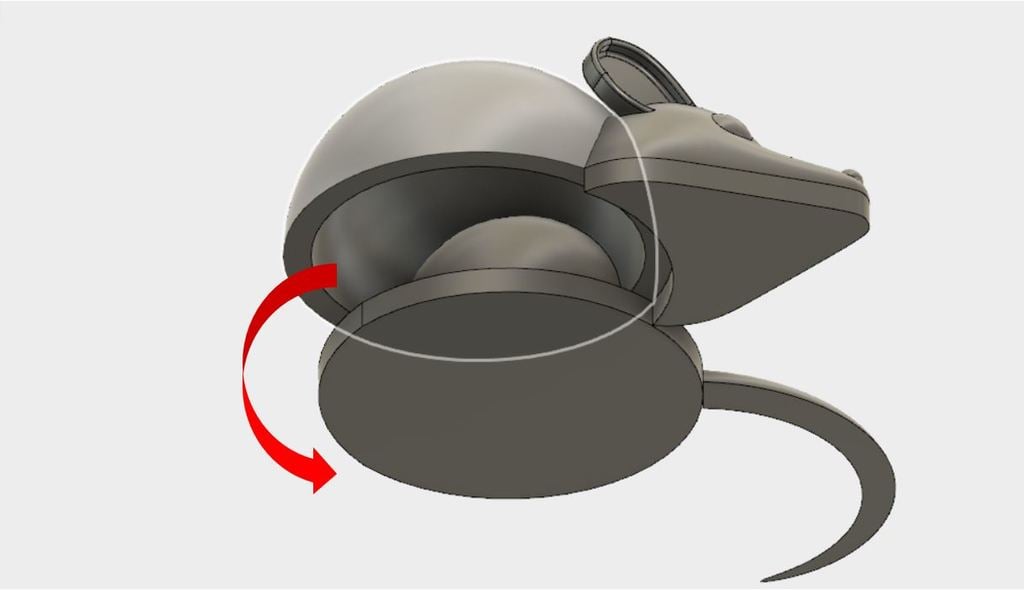 Mouse Box - Print In Place by Akshay | Download free STL model ...