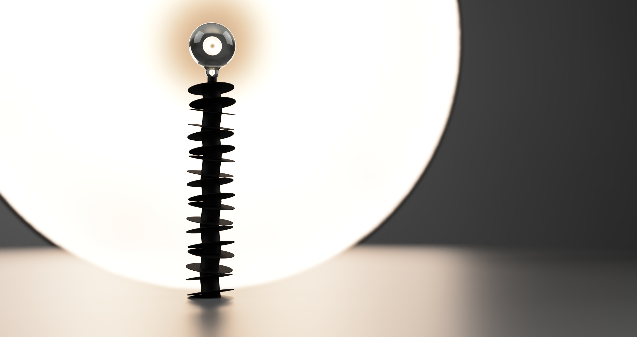 Miniatura 2 do modelo 3D SPLMP | Spool Lamp