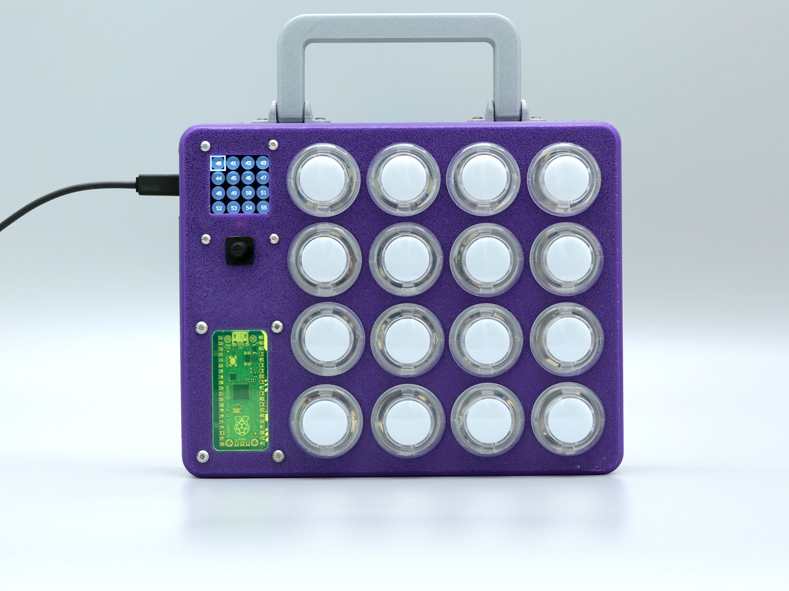 DIY MIDI Controller with LED Arcade Buttons and Raspberry Pi Pico