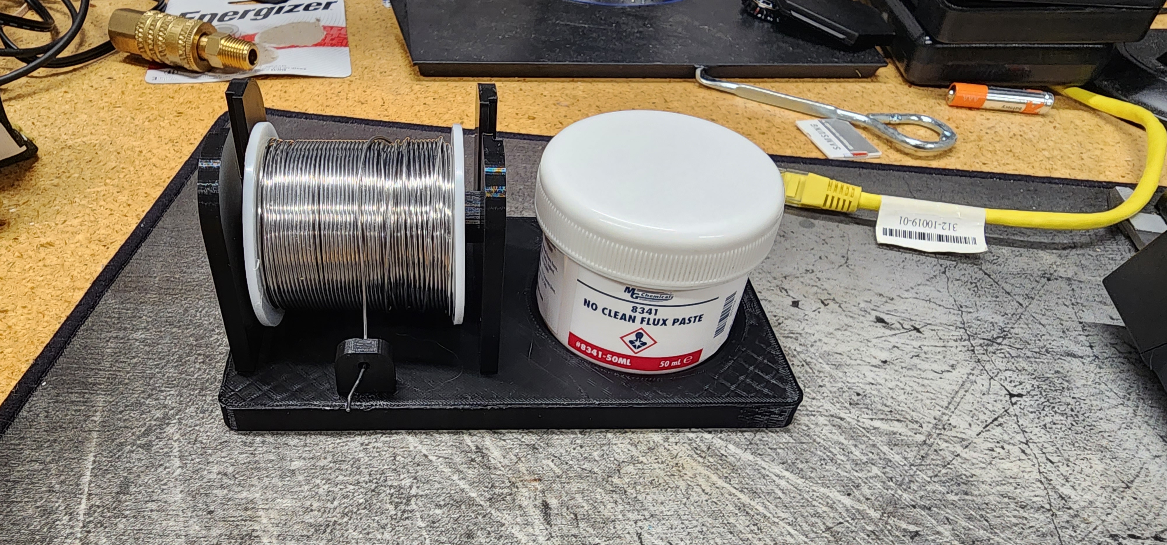 Solder and Flux Station by sokofabco Download free STL model