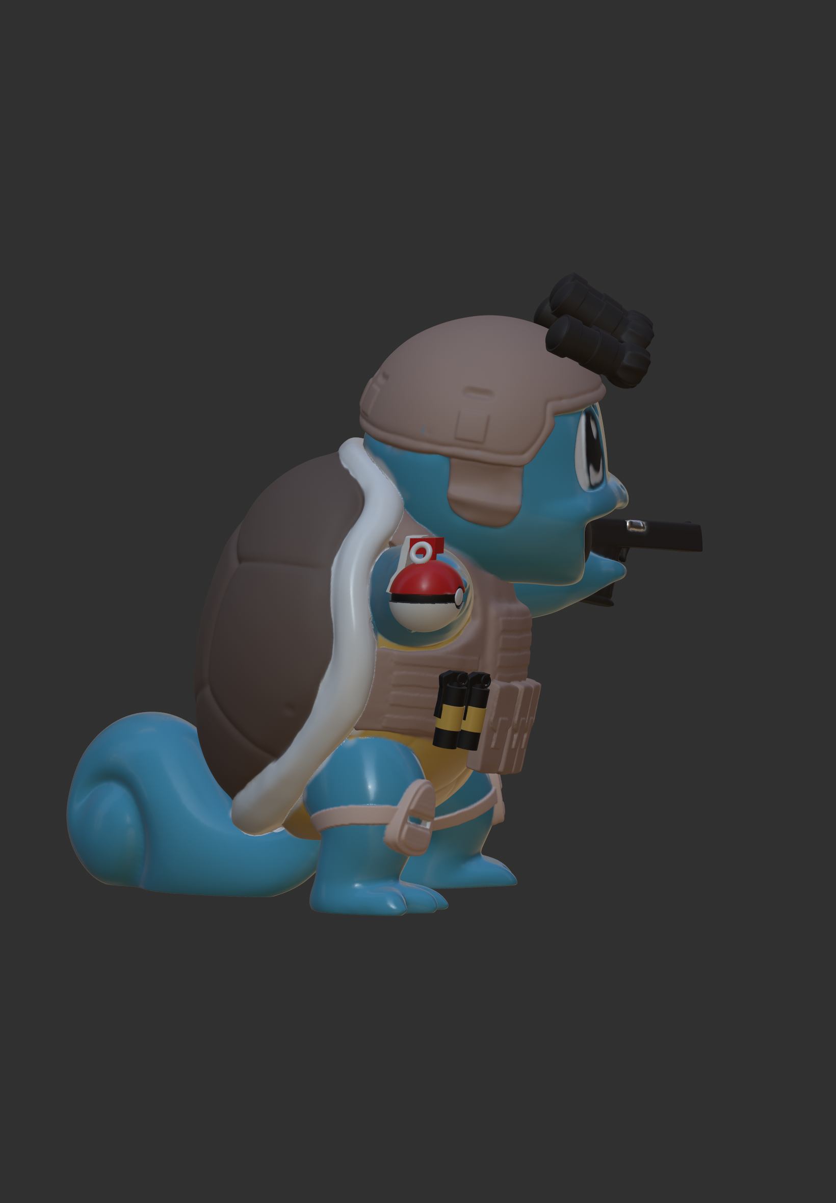 tactical squirtle — miniatura 4