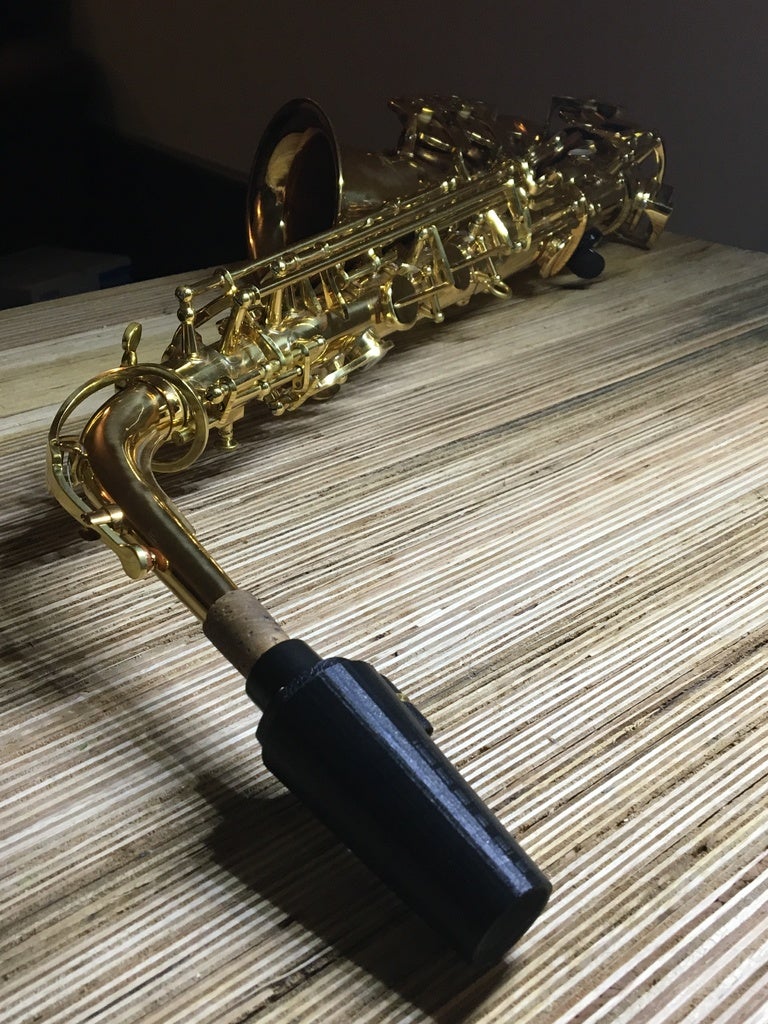 Saxophone mouthpiece cover by Ettienne Download free STL model