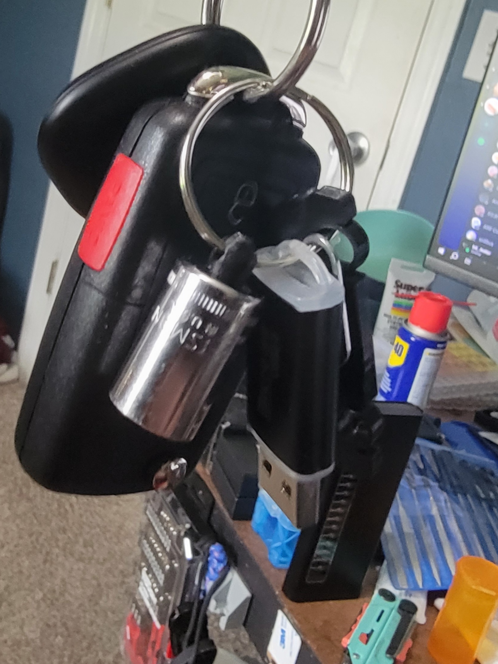 Socket keychain by _bdjester Download free STL model