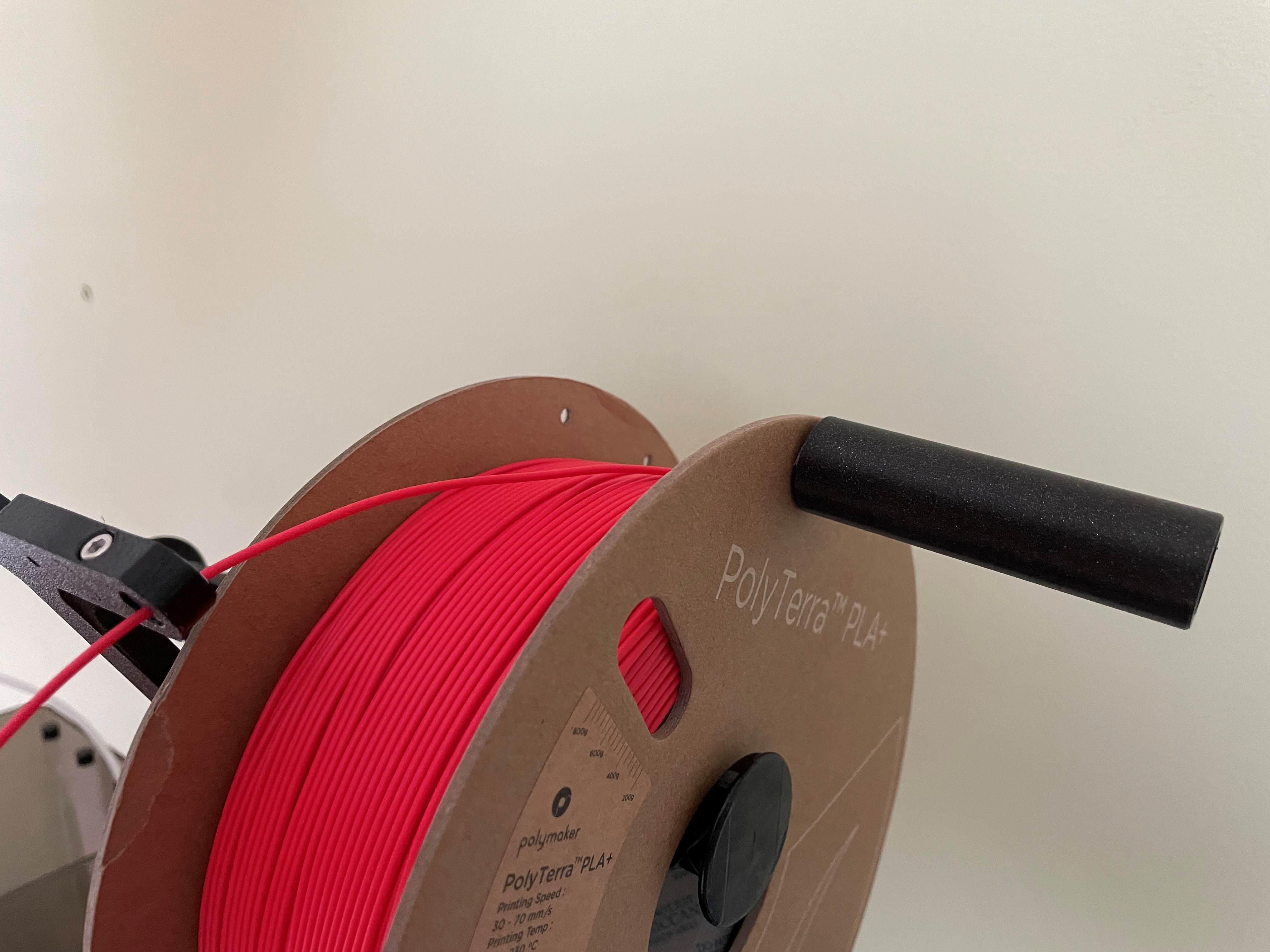 Manual filament spool Refilling Handle
