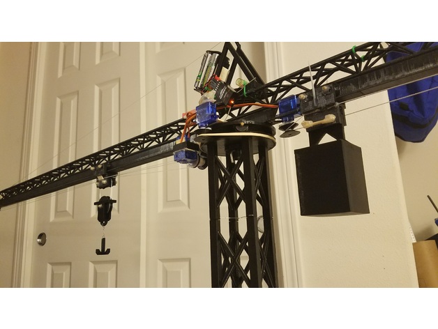 RC Tower Crane 1.42m 56in