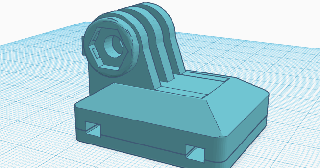 Gopro Mount by Nick Johnston | Download free STL model | Printables.com
