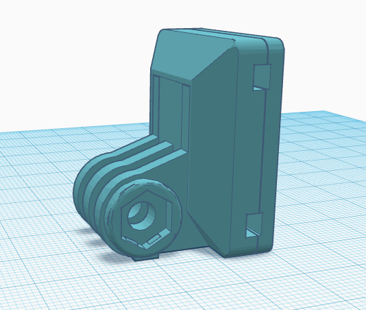 Gopro Mount by Nick Johnston | Download free STL model | Printables.com