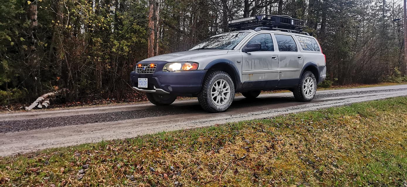 Volvo XC70 Lift Kit and Subframe Spacers (P2 Chassis)
