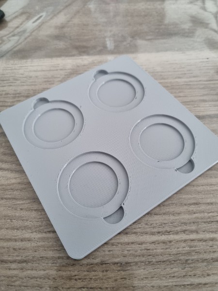Xtool F1 - Jig - 4 coins 40mm
