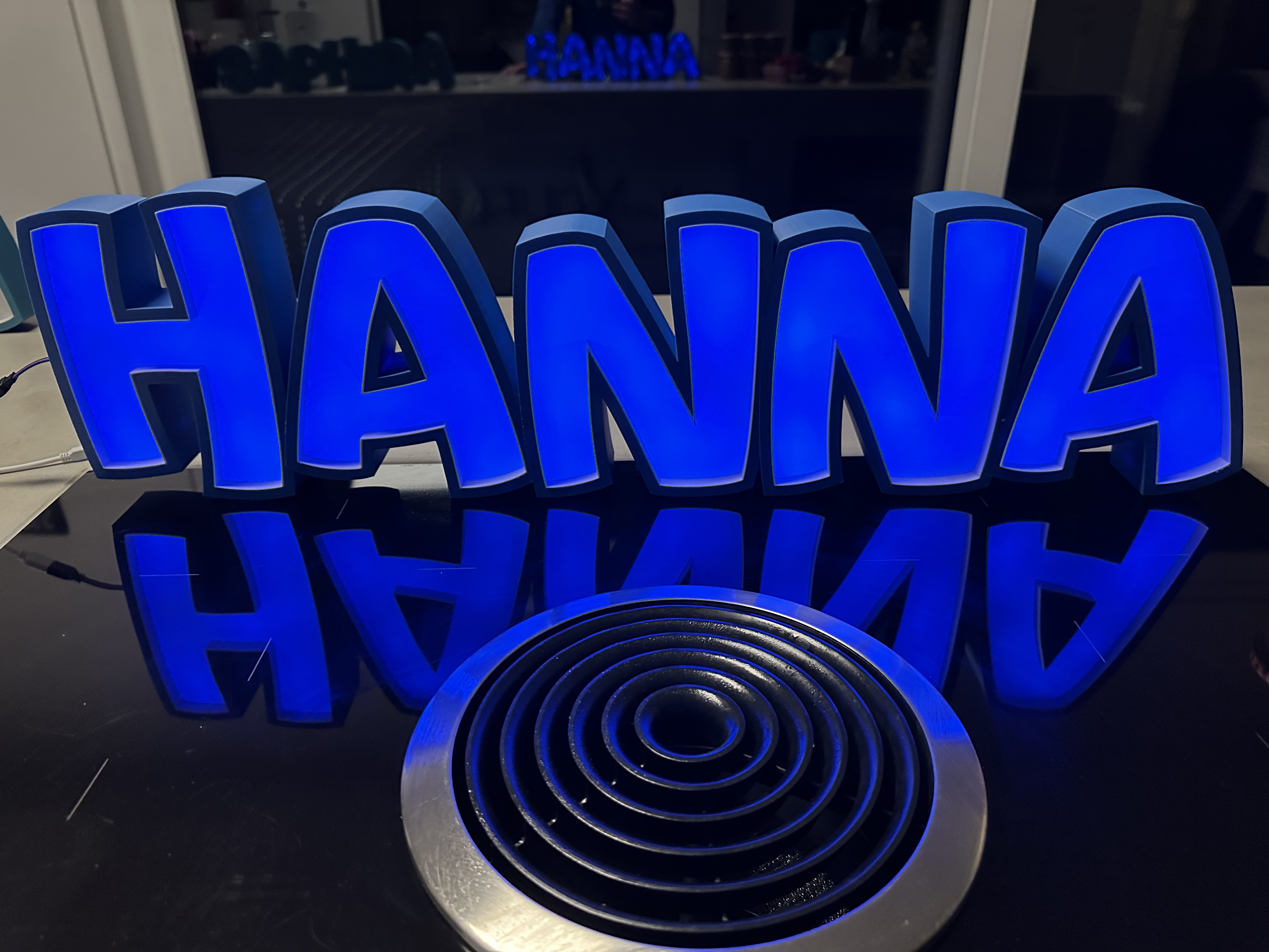 HANNA LED- Namenslampe (Name lamp)