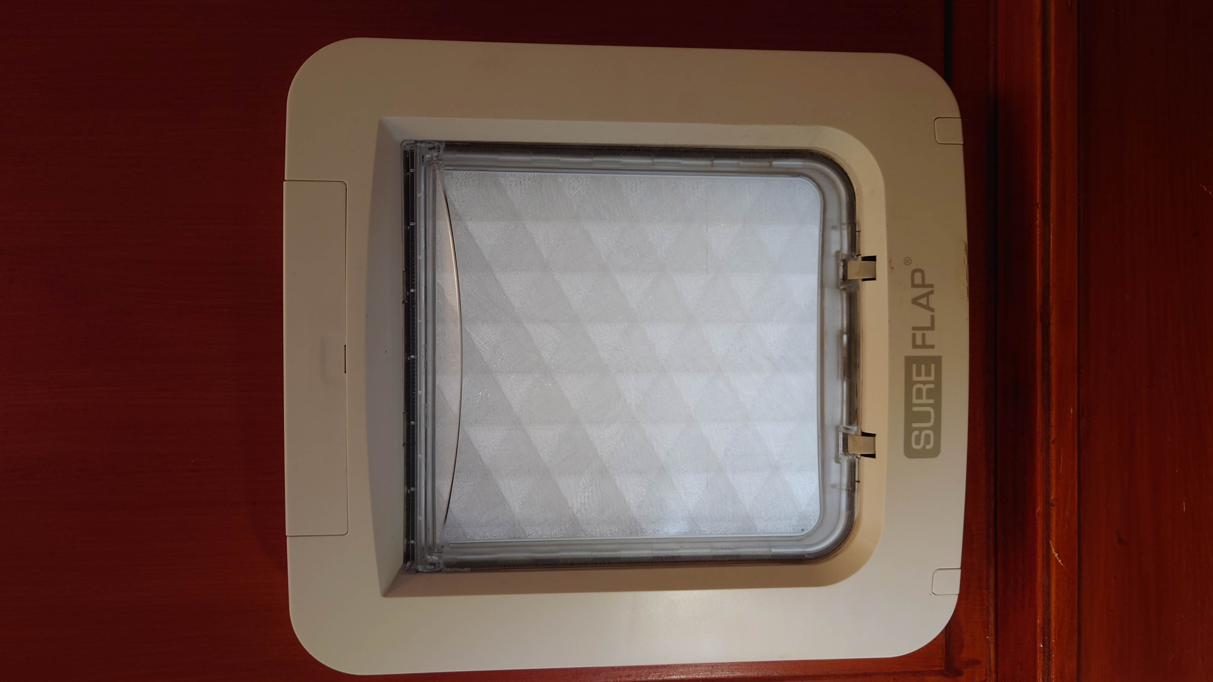 Winter insulation for unused cat flap door