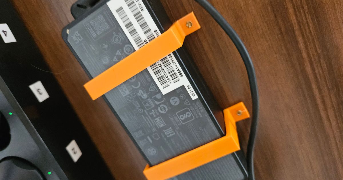 Power brick Mounts by MartinPP Download free STL model