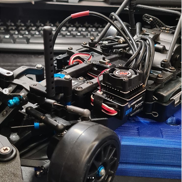 Tamiya M08 ESC holder by nixaad Hairulnizad nix | Download free STL model |  Printables.com