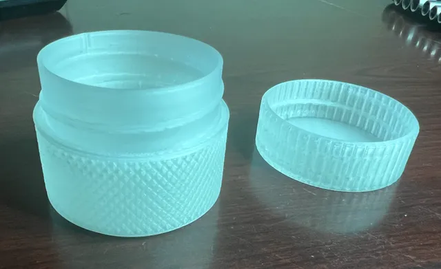 Threaded Container