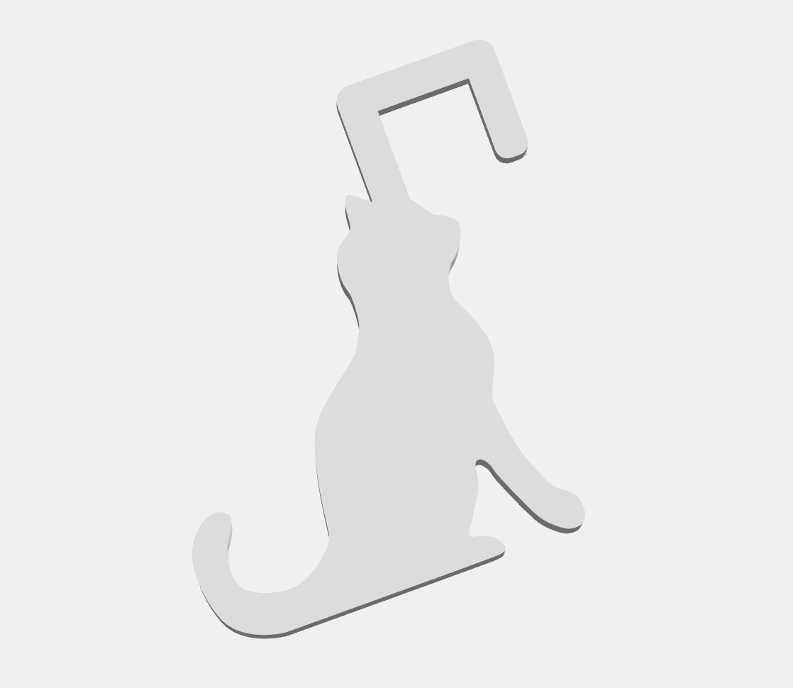 Cat Hook by MLIFE | Download free STL model | Printables.com