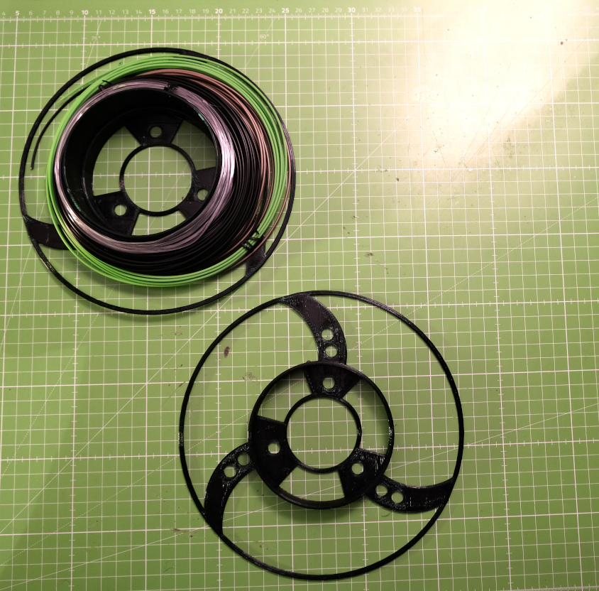 Adjustable filament spool holder by diyit | Download free STL model ...