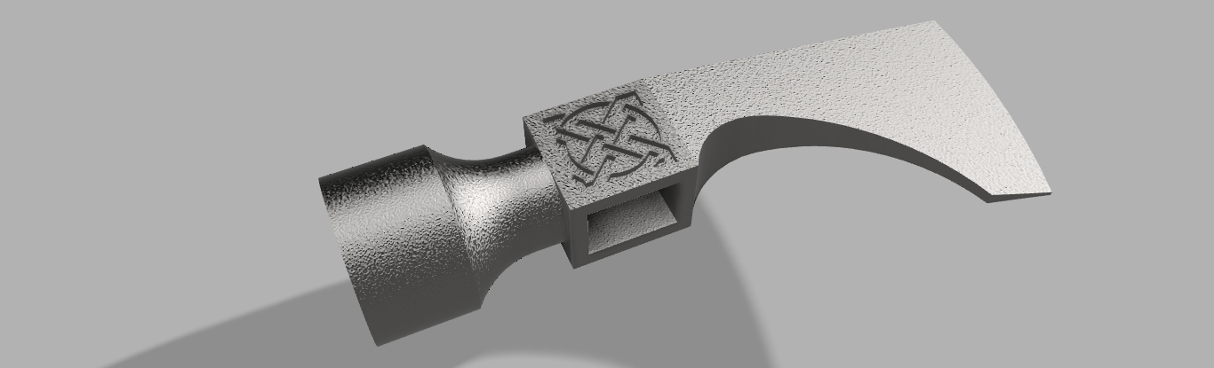 Viking axe-Vegvisir