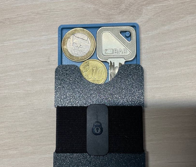 Cash + Single Key Plate For Lockcard Wallet by SlothSabotage | Download ...