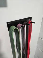 Exercise bands hanger