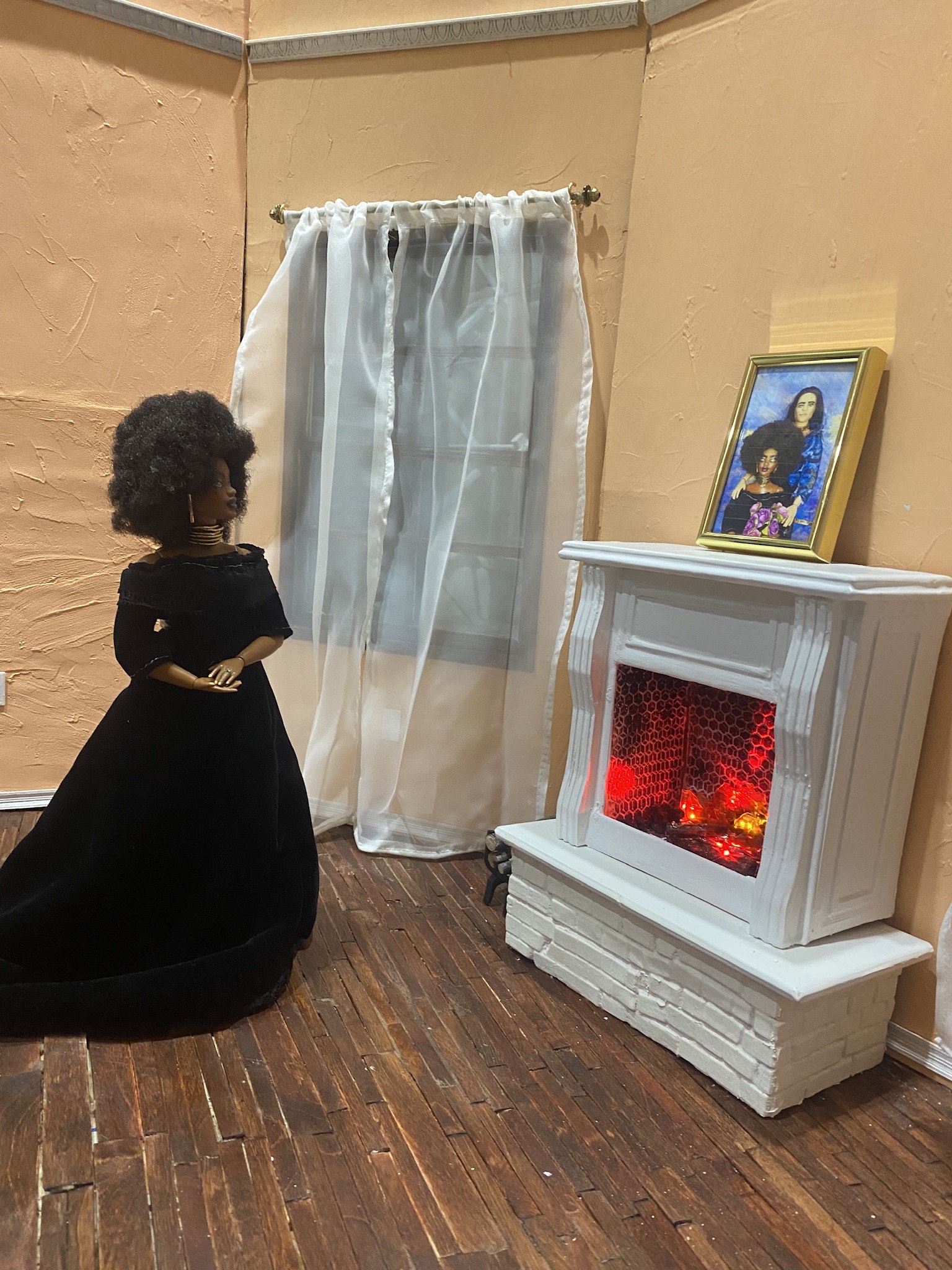 Fireplace 1/6th scale for Barbie by Variety_Dragon | Download free STL ...
