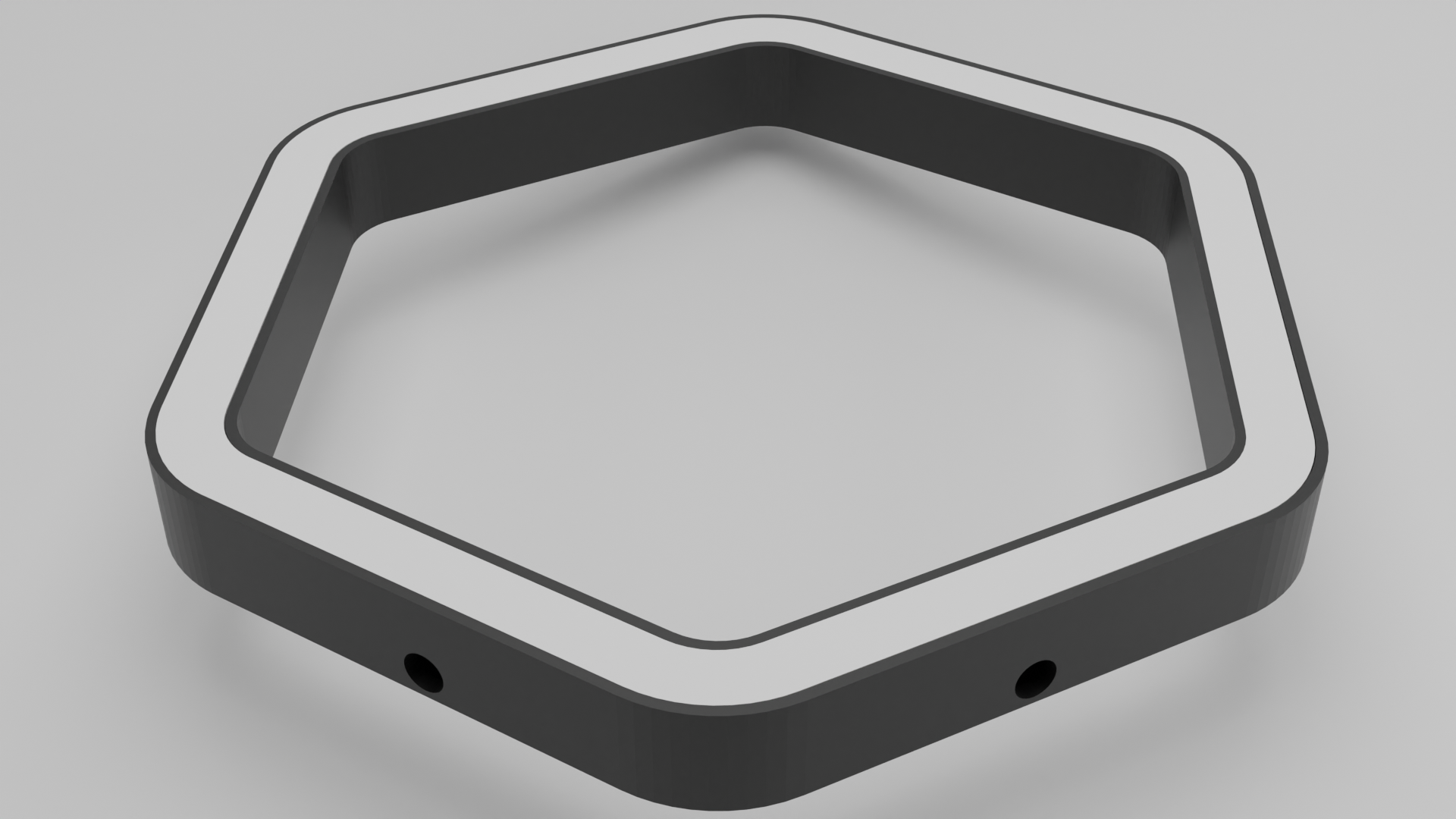 Miniatura 4 do modelo 3D Hexagon LED light