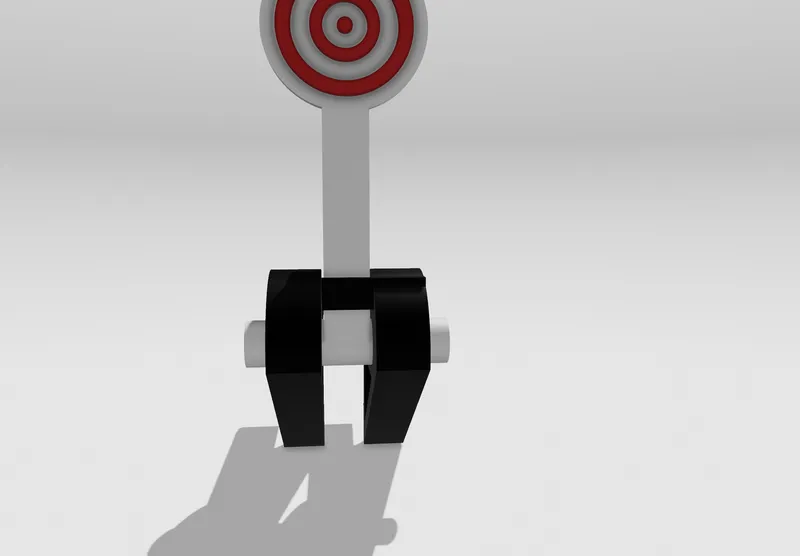 Target that turns on the Qube 500 by CZoliver | Download free STL model ...