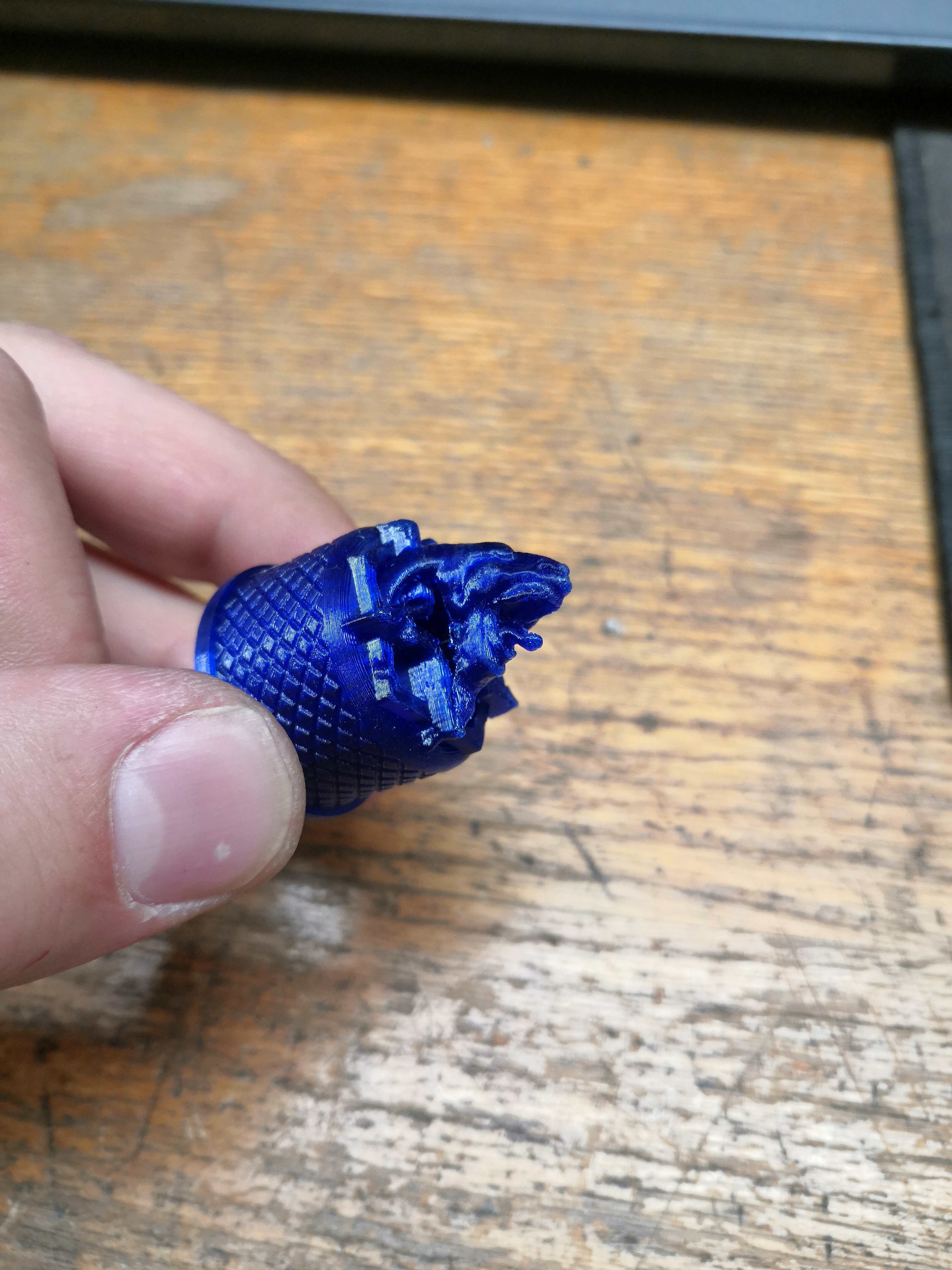 Miniatura 3 do modelo 3D Devil goat knob