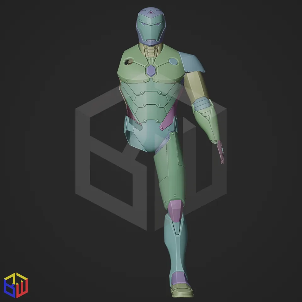 Iron Man Suit 3d Model