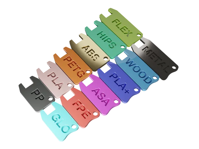 Filament Swatch Clips