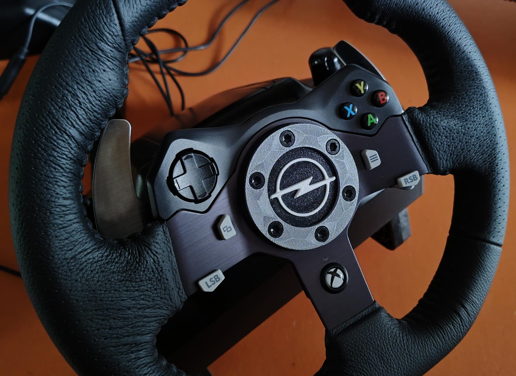 Opel Center Cap for Logitech G920 steering wheel