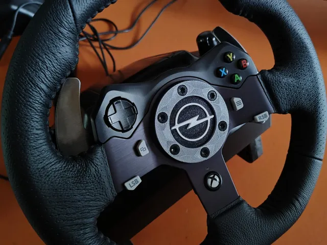 Opel Center Cap for Logitech G920 steering wheel
