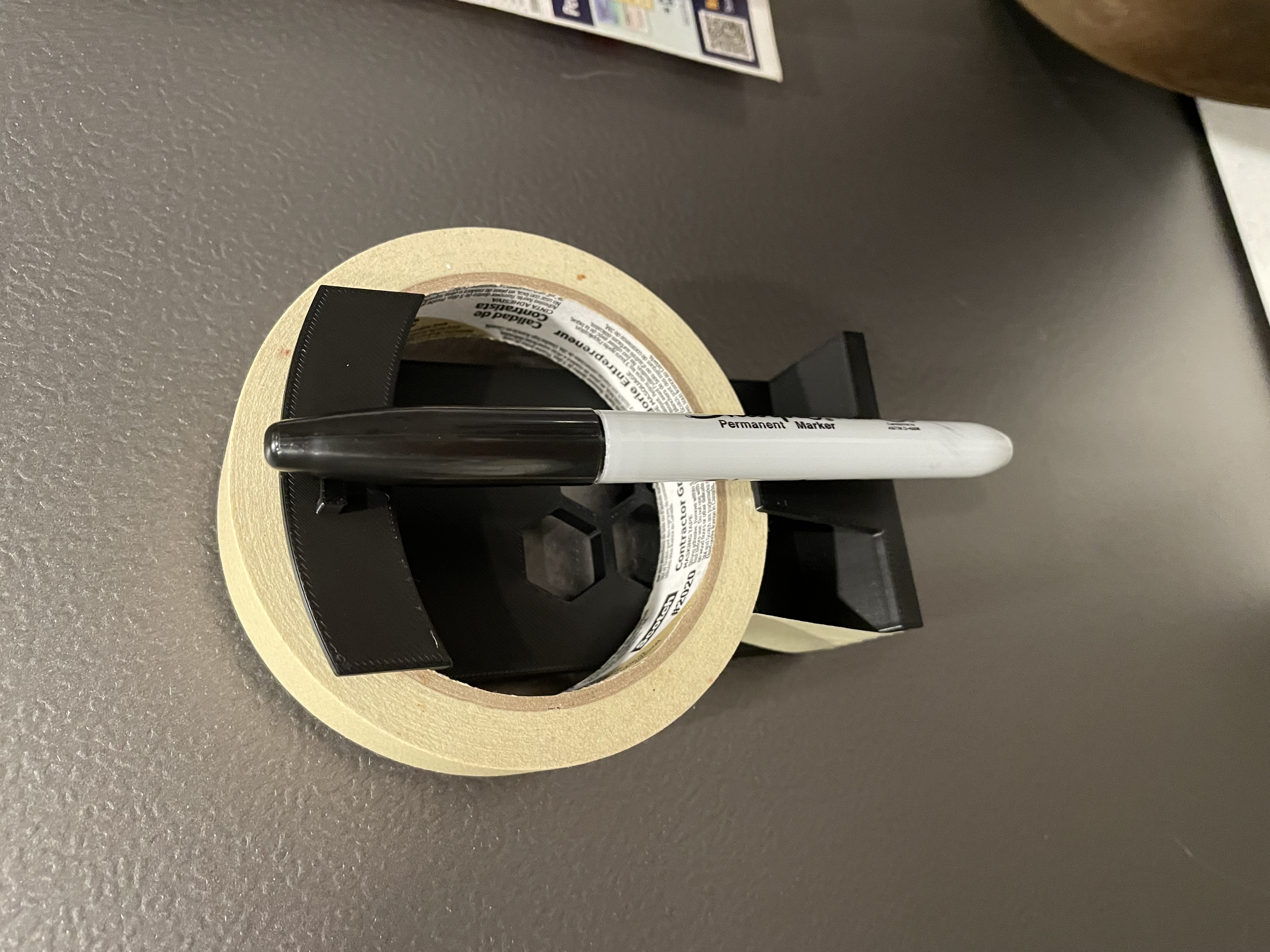 Kitchen Tape Dispenser and Marker Holder