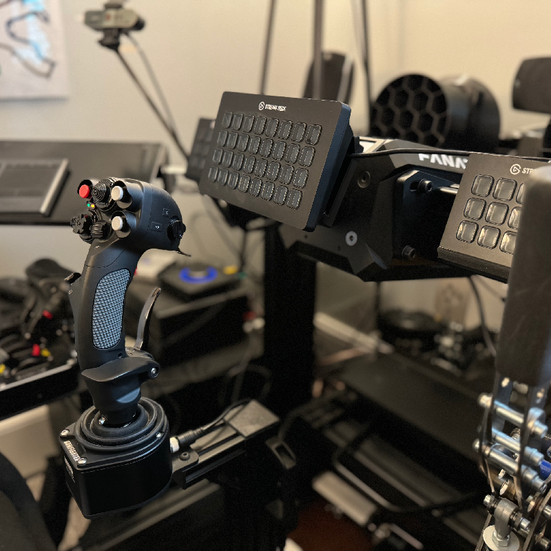 Supporto Inclinato Per Elgato Stream Deck XL – Per Volanti Fanatec CSL DD, Podium, CSW - Foto 3