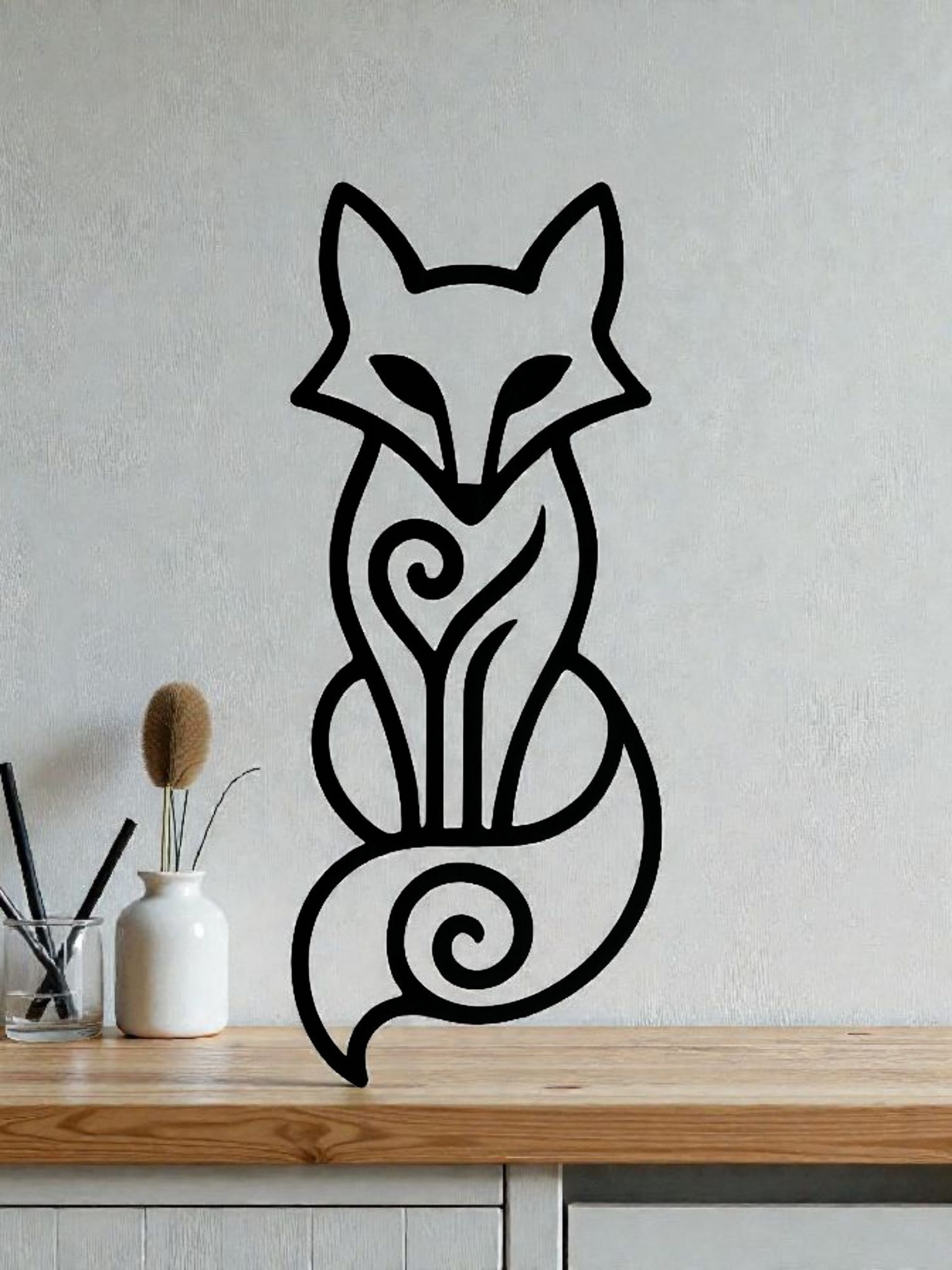 Décoration murale - Renard (épaisseur 5 mm)