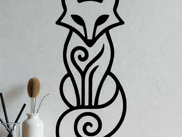 Décoration murale - Renard (épaisseur 5 mm)