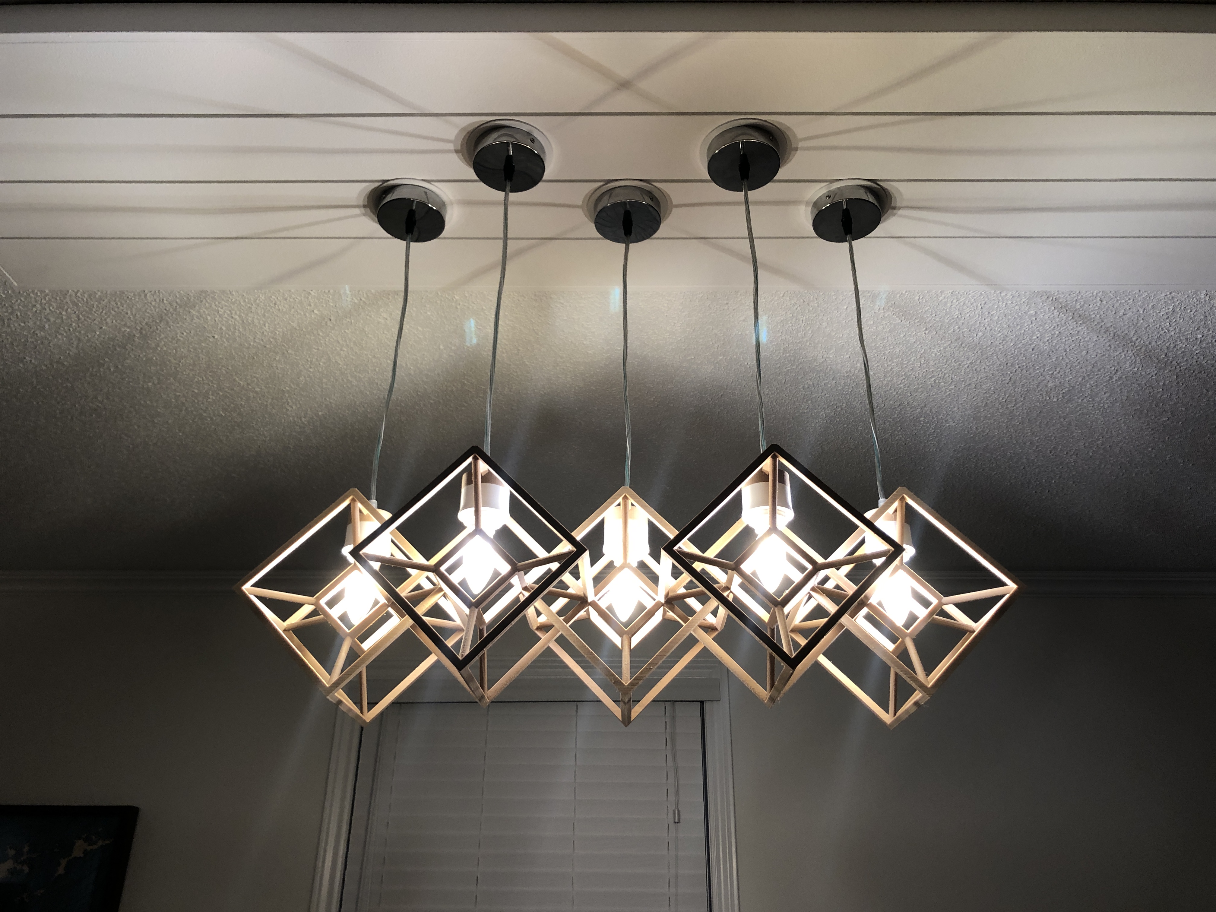 Tesseract Chandelier Light