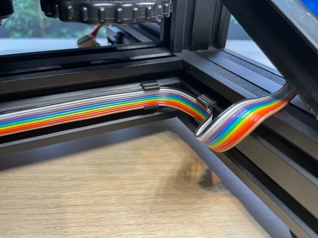 Ender 3 Pro Minimal Cable Management