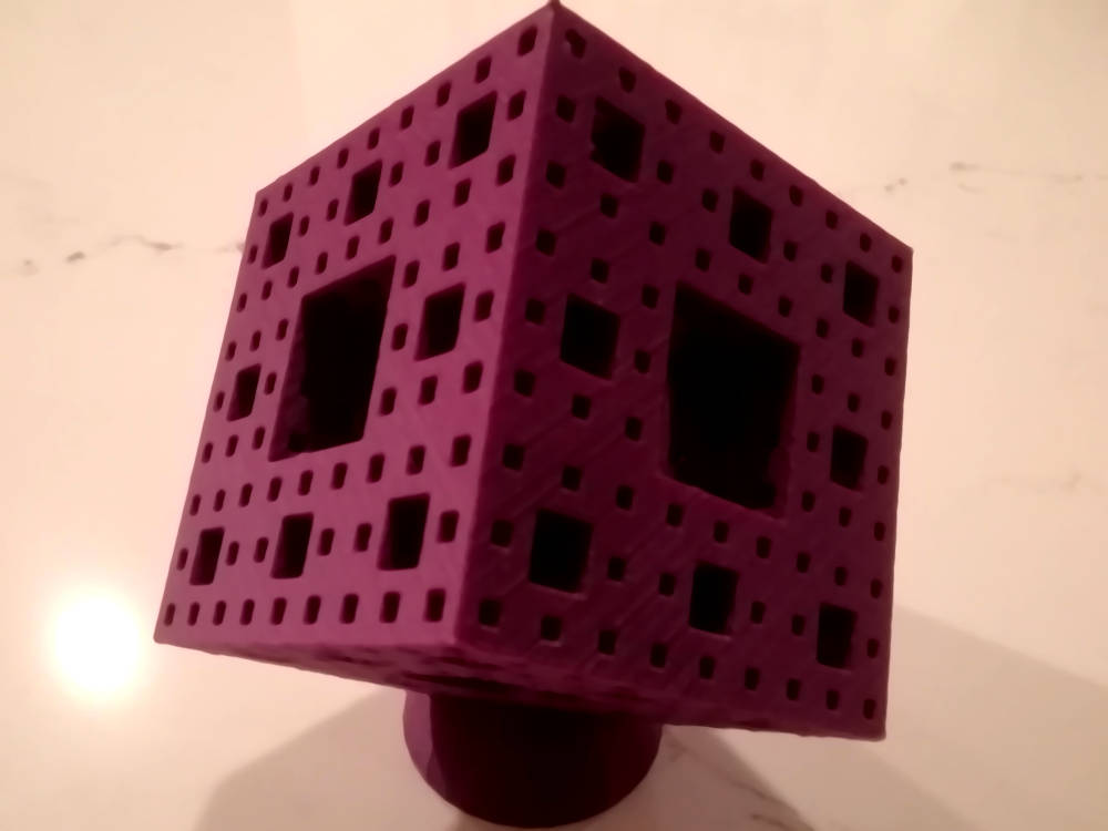Miniatura 2 do modelo 3D Yet another Menger sponge