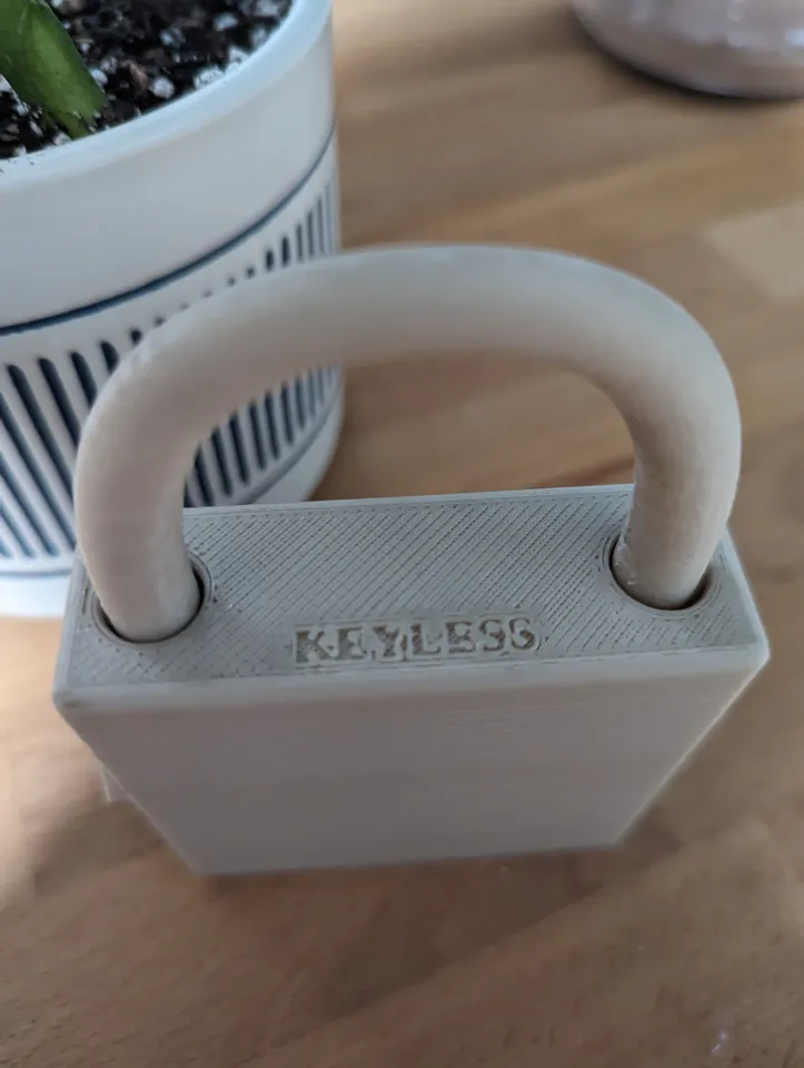 KEYLESS - Print in Place Puzzle Lock by Marx's | Download free STL ...