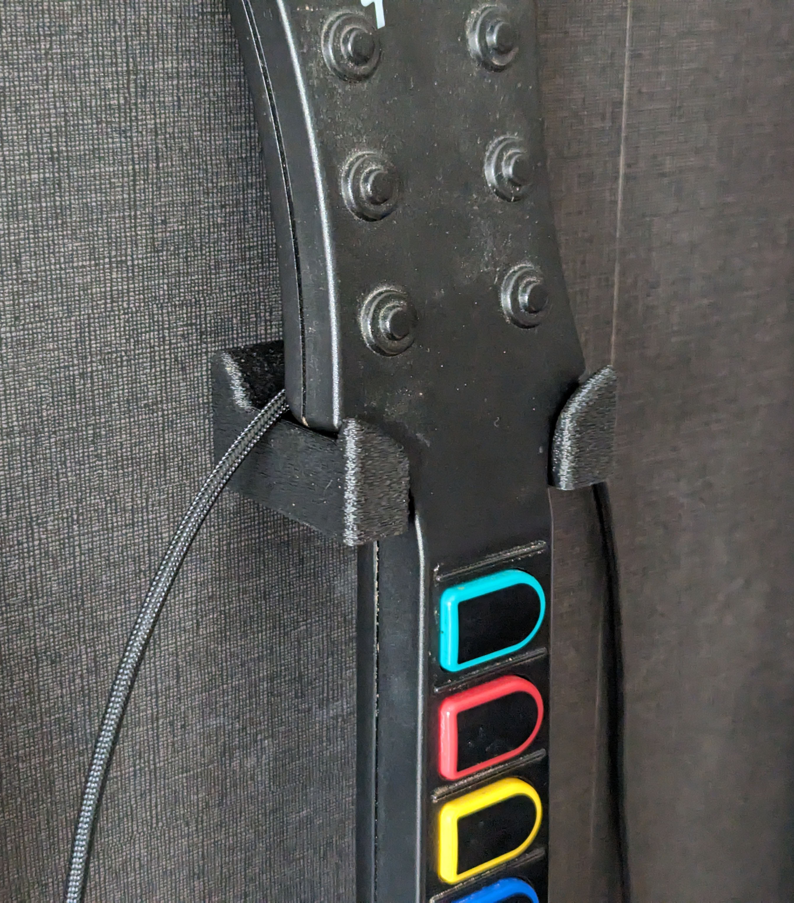 Guitar hero wall mount wii les paul by chirimorin download free stl
