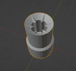 STL file COUPLING JOINT CLUTCH FOR BRAUN HAND BLENDER MULTIQUICK 5