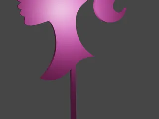 Barbie Topper by Jaco Kok | Download free STL model | Printables.com