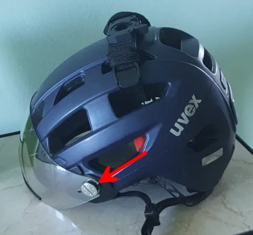 Distance Disk for UVEX Helmet Visors