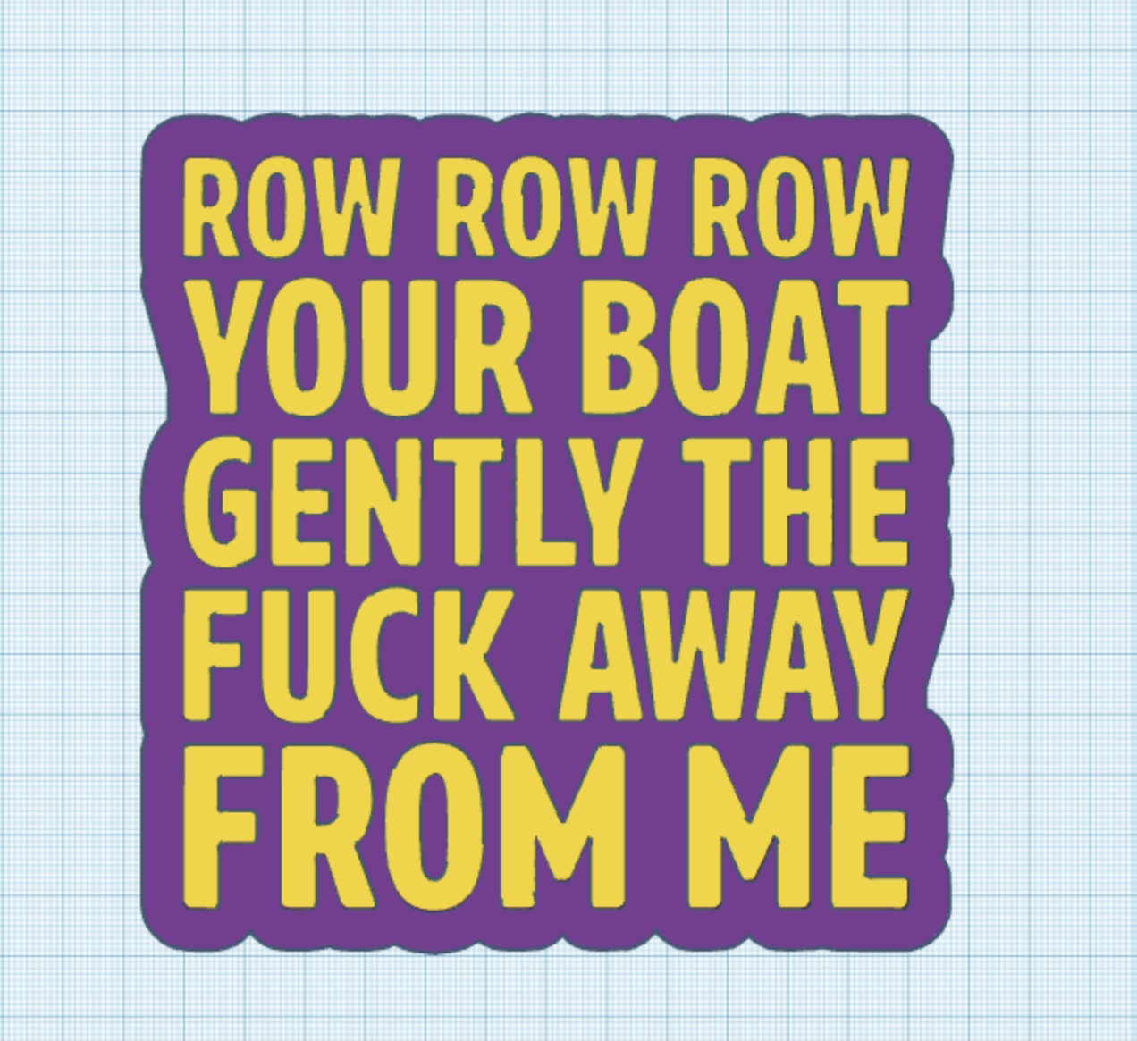 Rowing sign por Luther | Descargar modelo STL gratuito | Printables.com